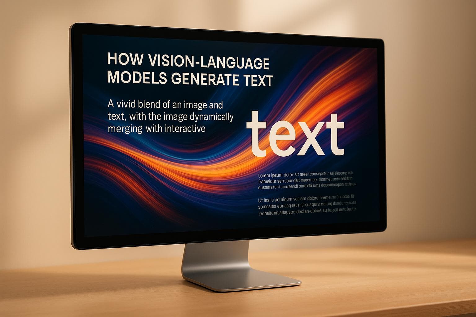 How Vision-Language Models Generate Text