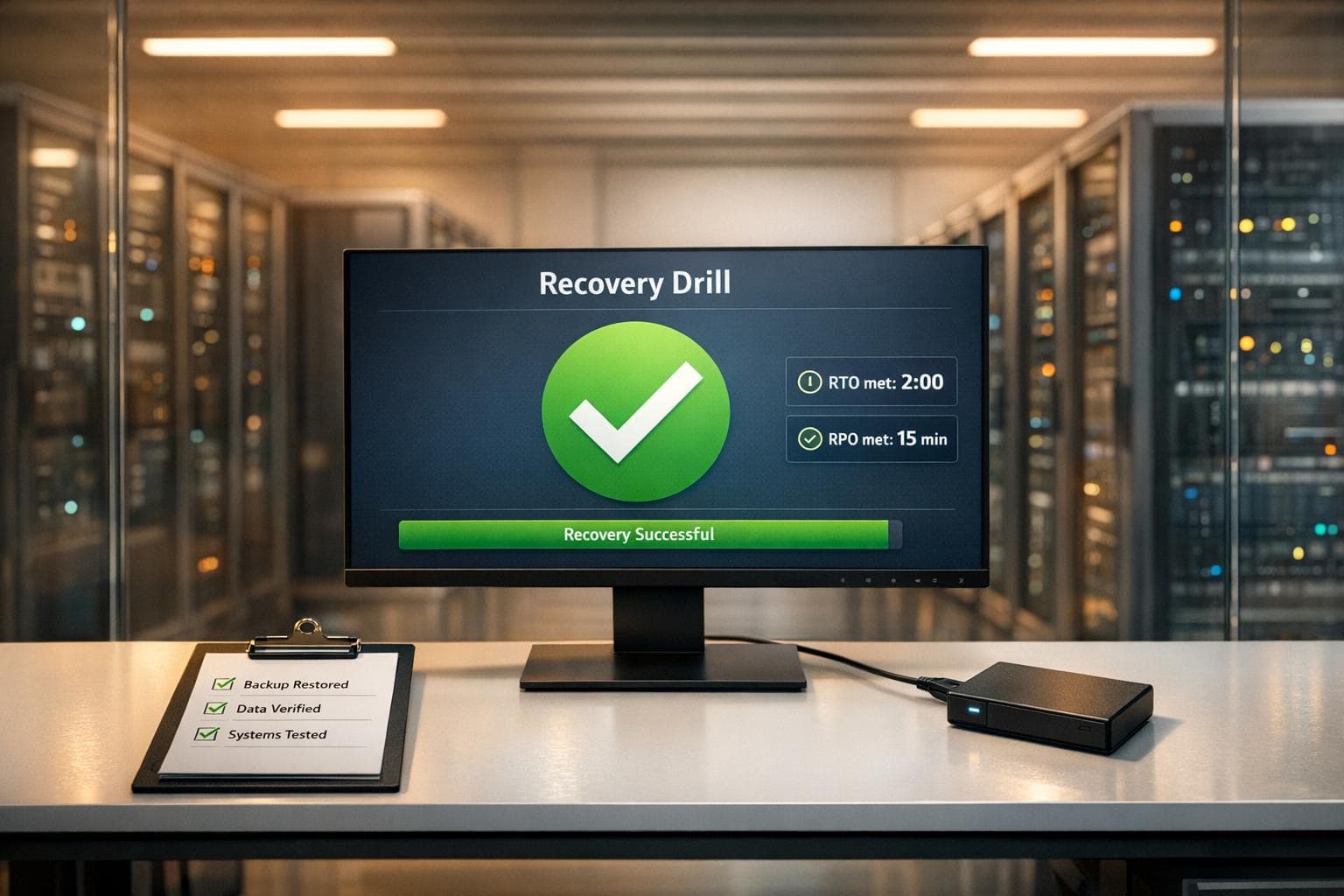 How to Test Data Recovery After a Disaster
