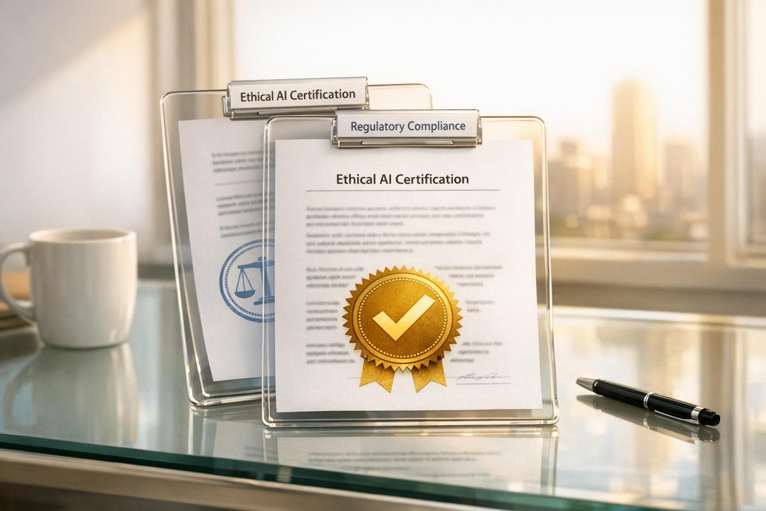 Ethical AI Certification vs. Regulatory Compliance