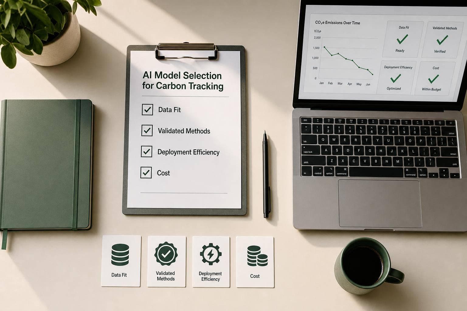 Checklist for Choosing AI Models for Carbon Tracking