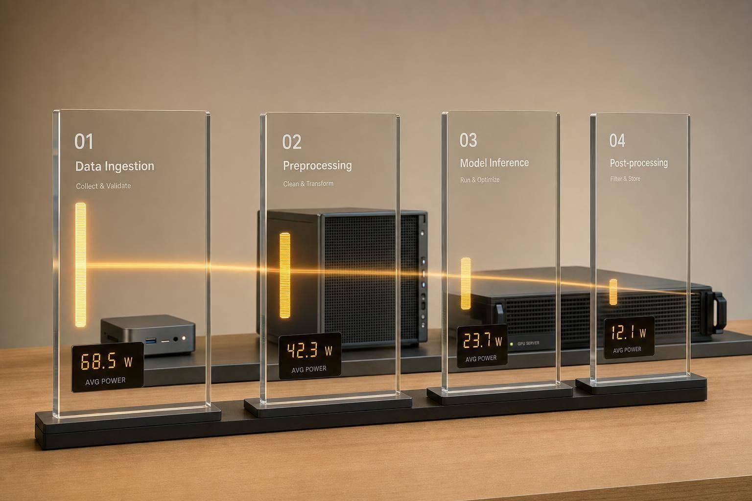 Energy Efficiency in AI Pipelines: Research Insights