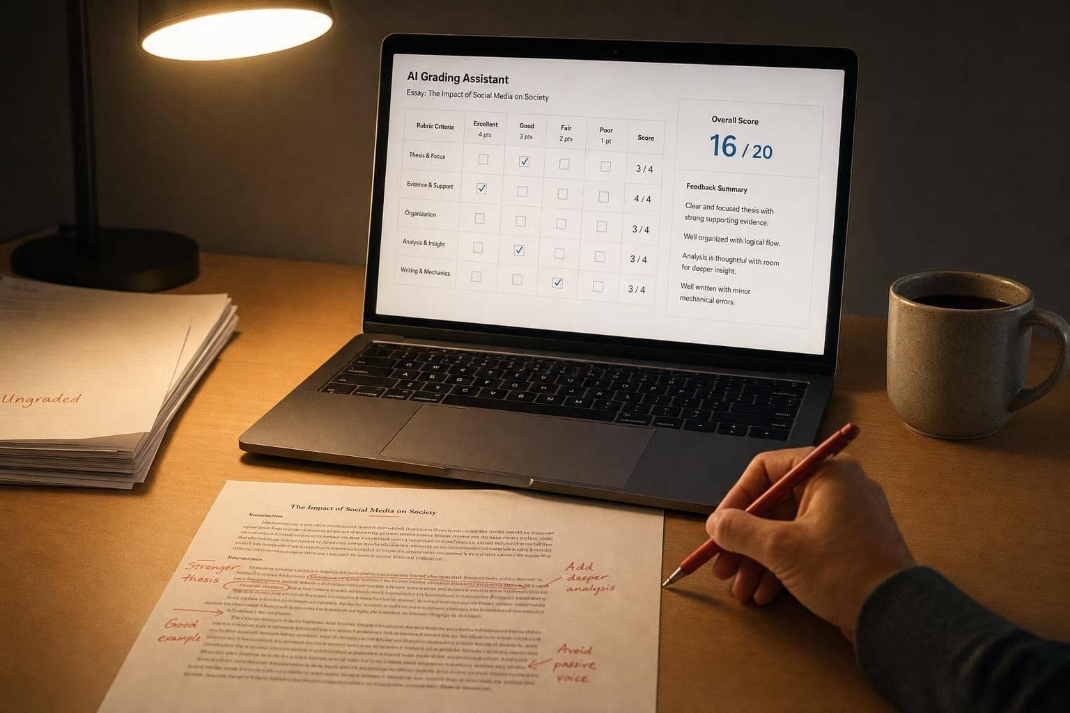 AI for Grading in Higher Education
