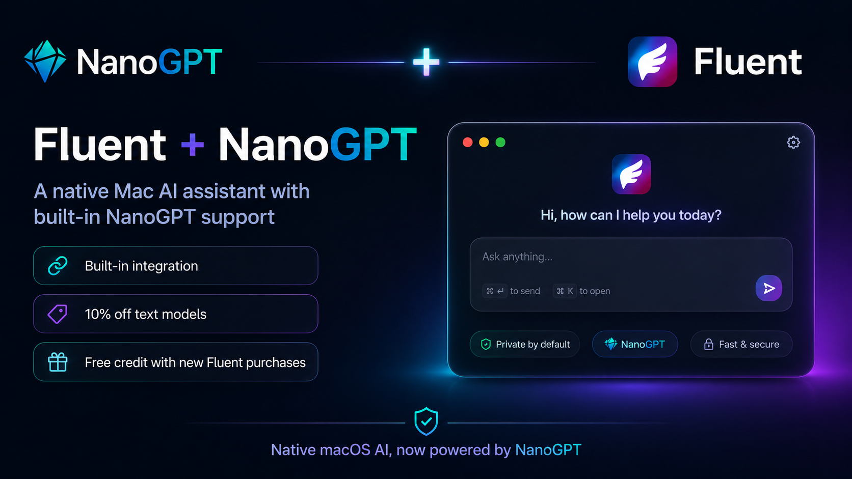 Fluent + NanoGPT